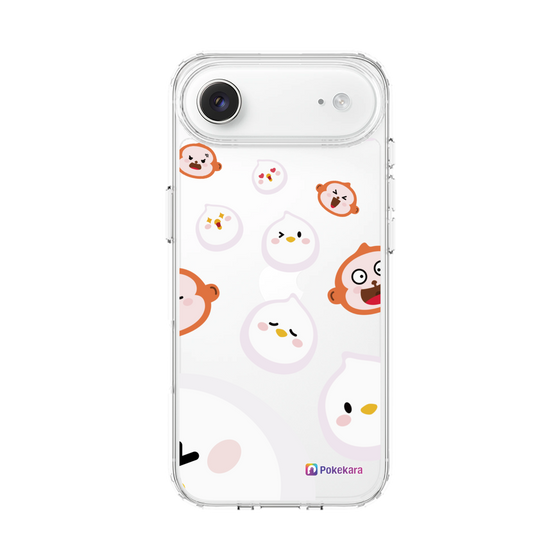 スリムプロテクションケース［ ポケカラ-ポケ子とさるちゃん ］