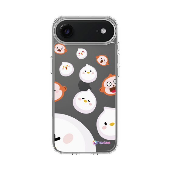 スリムプロテクションケース［ ポケカラ-ポケ子とさるちゃん ］