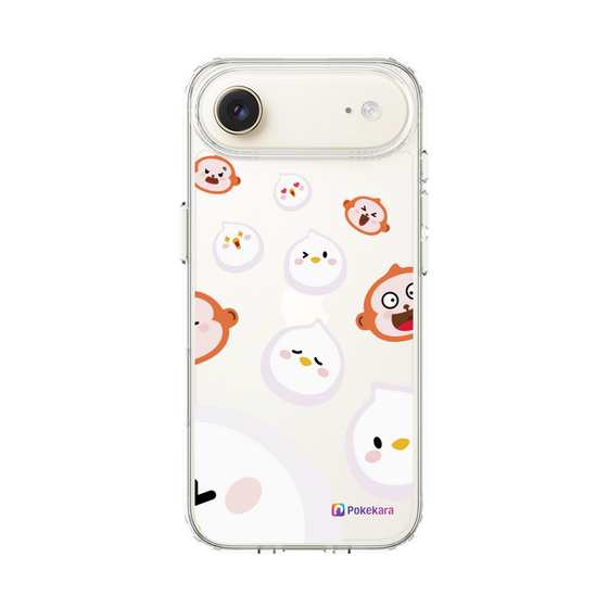 スリムプロテクションケース［ ポケカラ-ポケ子とさるちゃん ］