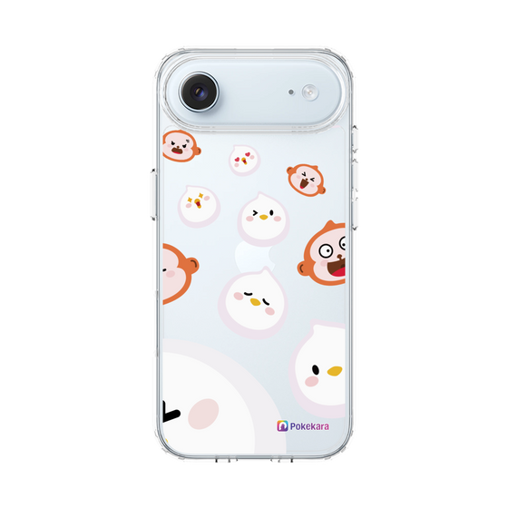 スリムプロテクションケース［ ポケカラ-ポケ子とさるちゃん ］