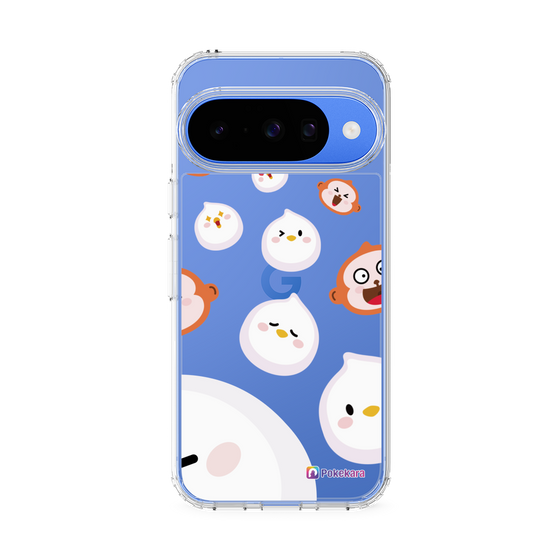 スリムプロテクションケース［ ポケカラ-ポケ子とさるちゃん ］