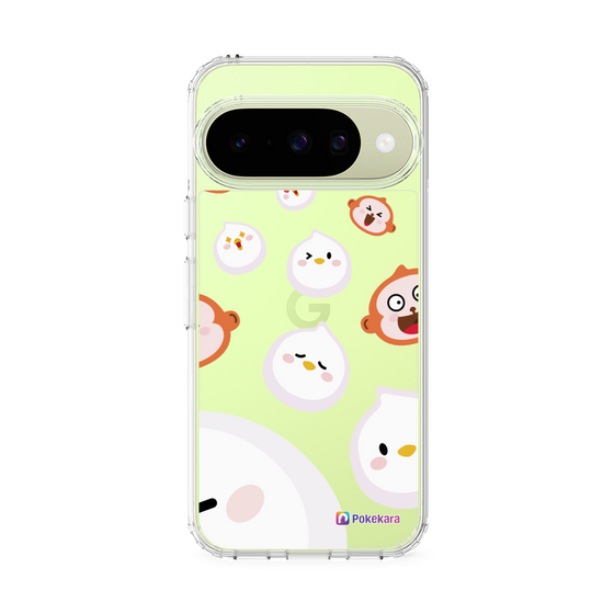 スリムプロテクションケース［ ポケカラ-ポケ子とさるちゃん ］