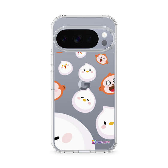 スリムプロテクションケース［ ポケカラ-ポケ子とさるちゃん ］