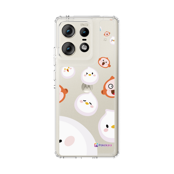 スリムプロテクションケース［ ポケカラ-ポケ子とさるちゃん ］
