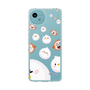 スリムプロテクションケース［ ポケカラ-ポケ子とさるちゃん ］
