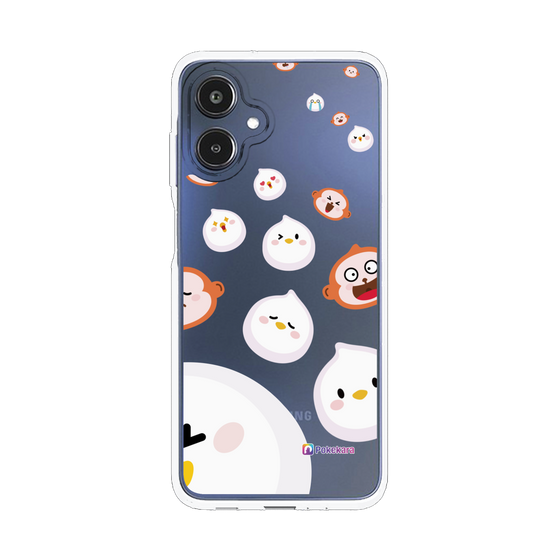 スリムプロテクションケース［ ポケカラ-ポケ子とさるちゃん ］