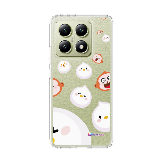 スリムプロテクションケース［ ポケカラ-ポケ子とさるちゃん ］