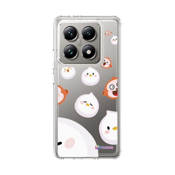 スリムプロテクションケース［ ポケカラ-ポケ子とさるちゃん ］