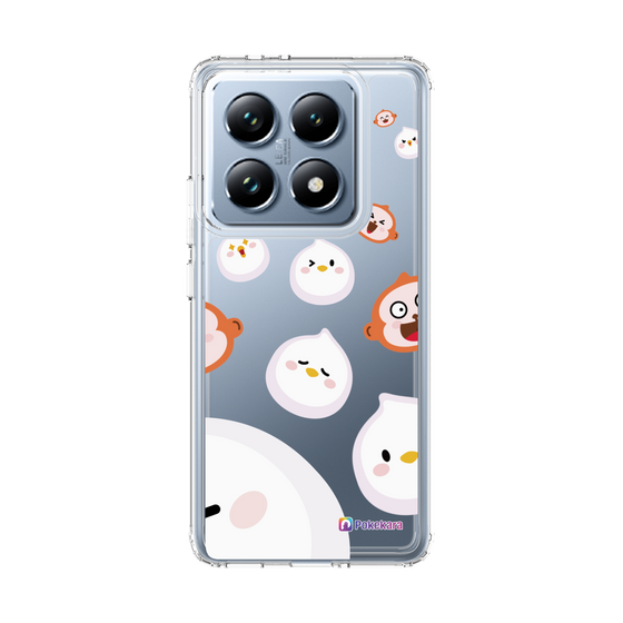 スリムプロテクションケース［ ポケカラ-ポケ子とさるちゃん ］