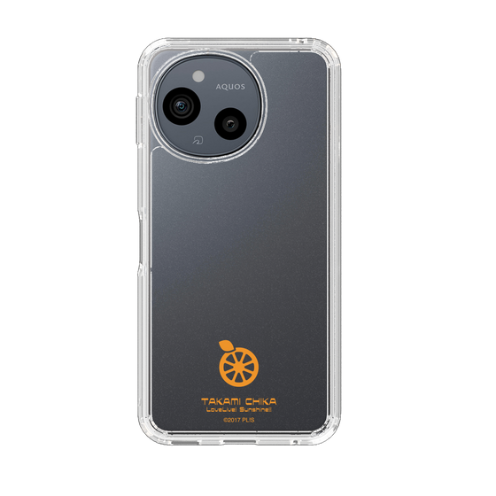 スリムプロテクションケース［ ラブライブ！サンシャイン!! - 高海 千歌 - アイコン クリア ］