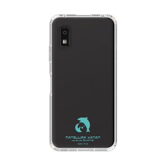 スリムプロテクションケース［ ラブライブ！サンシャイン!! - 松浦 果南 - アイコン クリア ］