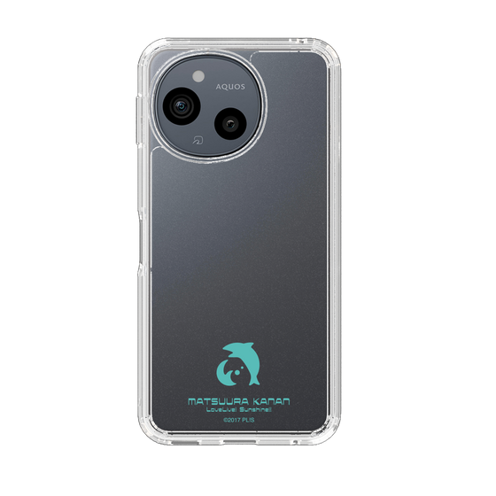 スリムプロテクションケース［ ラブライブ！サンシャイン!! - 松浦 果南 - アイコン クリア ］