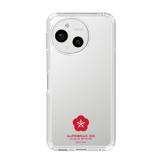 スリムプロテクションケース［ ラブライブ！サンシャイン!! - 黒澤 ダイヤ - アイコン クリア ］