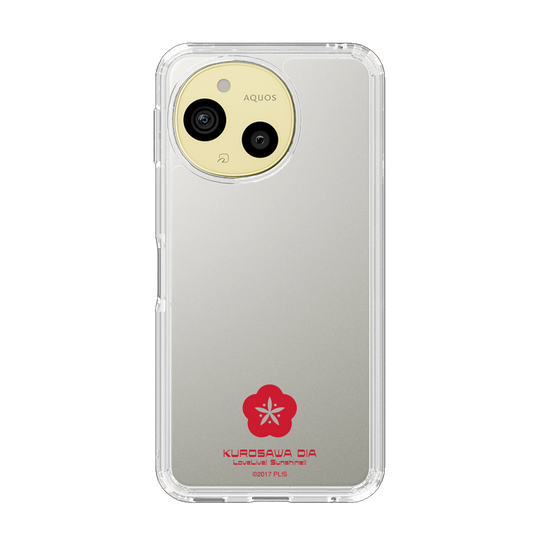 スリムプロテクションケース［ ラブライブ！サンシャイン!! - 黒澤 ダイヤ - アイコン クリア ］