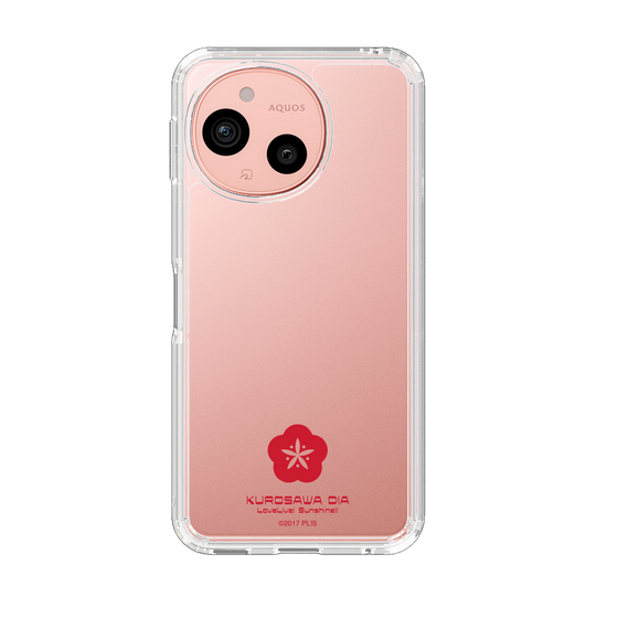 スリムプロテクションケース［ ラブライブ！サンシャイン!! - 黒澤 ダイヤ - アイコン クリア ］