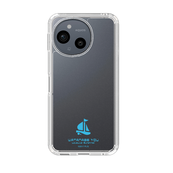 スリムプロテクションケース［ ラブライブ！サンシャイン!! - 渡辺 曜 - アイコン クリア ］