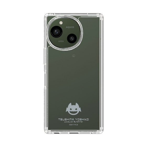 スリムプロテクションケース［ ラブライブ！サンシャイン!! - 津島 善子 - アイコン クリア ］