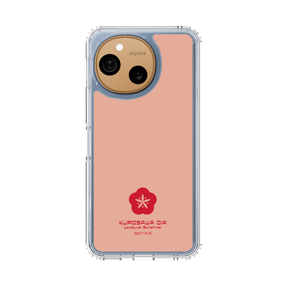 スリムプロテクションケース［ ラブライブ！サンシャイン!! - 黒澤 ダイヤ - アイコン カラー ］