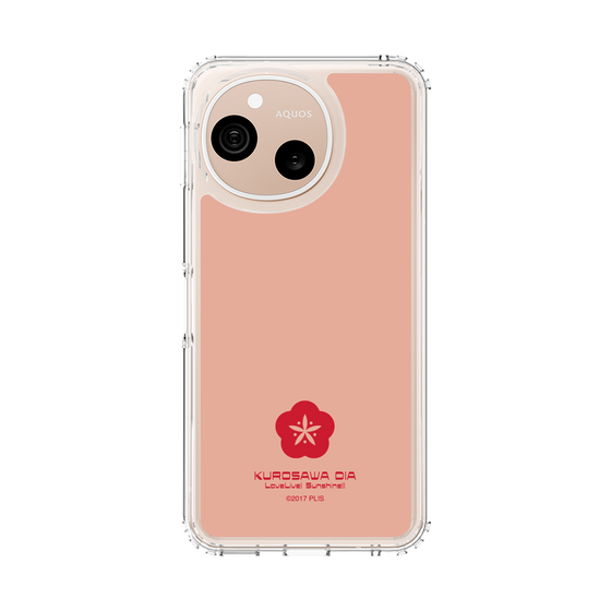 スリムプロテクションケース［ ラブライブ！サンシャイン!! - 黒澤 ダイヤ - アイコン カラー ］