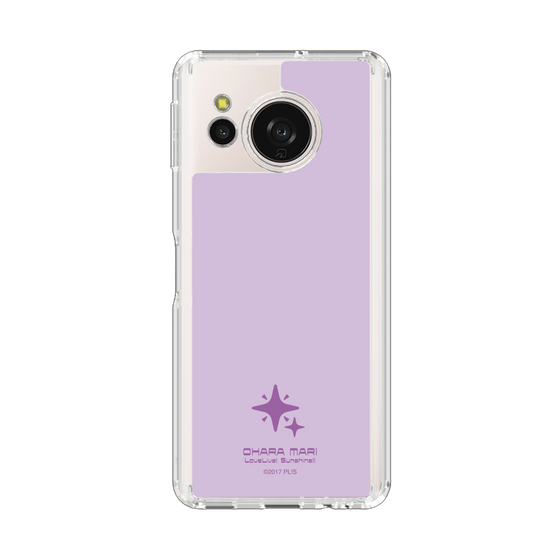 スリムプロテクションケース［ ラブライブ！サンシャイン!! - 小原 鞠莉 - アイコン カラー ］