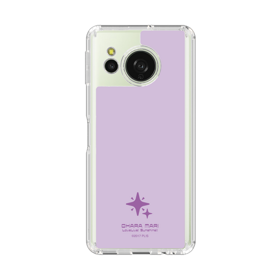 スリムプロテクションケース［ ラブライブ！サンシャイン!! - 小原 鞠莉 - アイコン カラー ］