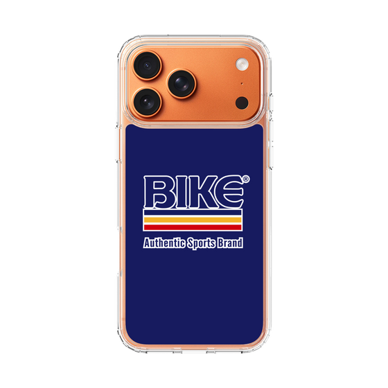 スリムプロテクションケース［ BIKE ATHLETIC - ロゴ - Blue ］