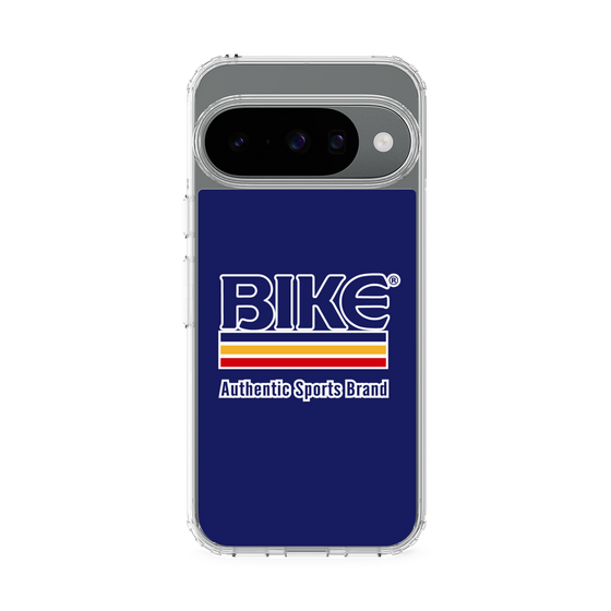 スリムプロテクションケース［ BIKE ATHLETIC - ロゴ - Blue ］