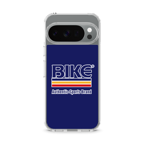 スリムプロテクションケース［ BIKE ATHLETIC - ロゴ - Blue ］