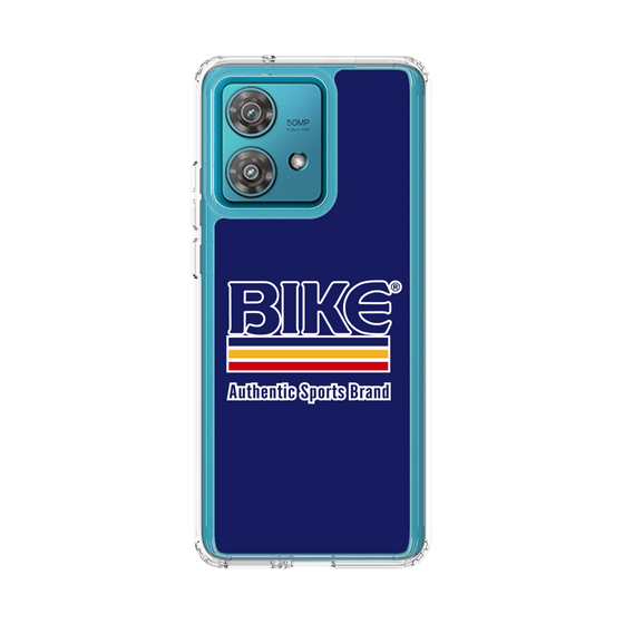 スリムプロテクションケース［ BIKE ATHLETIC - ロゴ - Blue ］