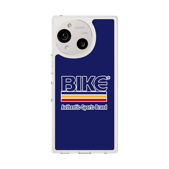 スリムプロテクションケース［ BIKE ATHLETIC - ロゴ - Blue ］