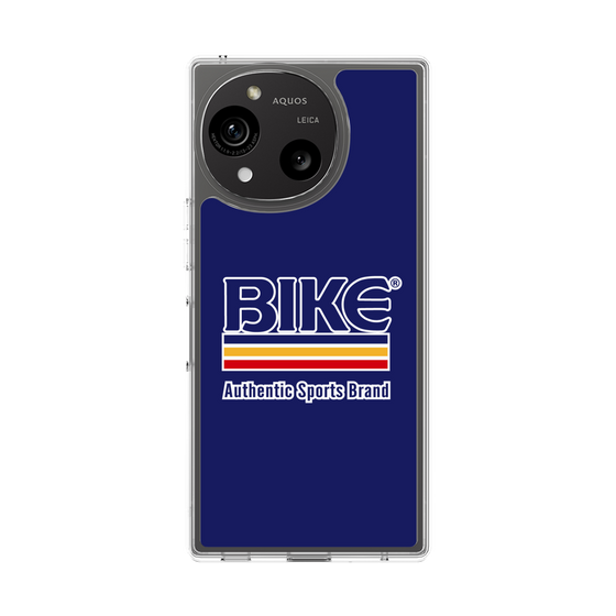 スリムプロテクションケース［ BIKE ATHLETIC - ロゴ - Blue ］