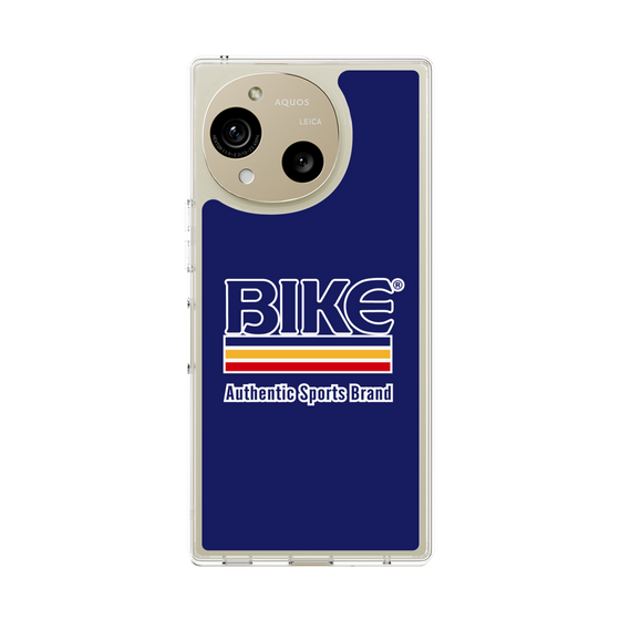 スリムプロテクションケース［ BIKE ATHLETIC - ロゴ - Blue ］