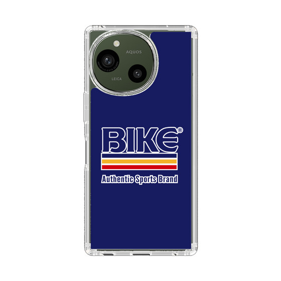 スリムプロテクションケース［ BIKE ATHLETIC - ロゴ - Blue ］