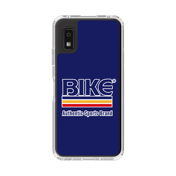 スリムプロテクションケース［ BIKE ATHLETIC - ロゴ - Blue ］