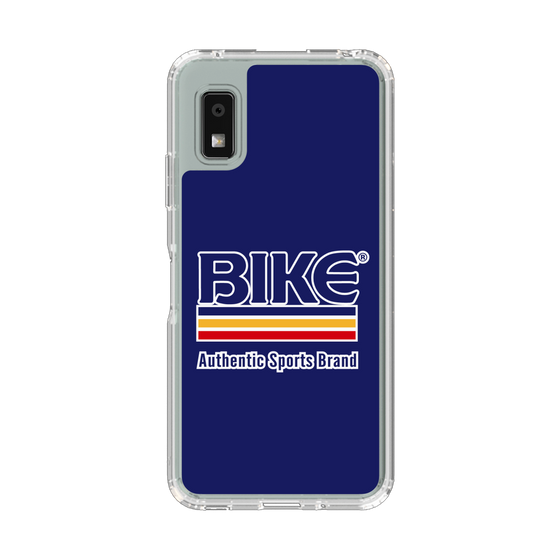 スリムプロテクションケース［ BIKE ATHLETIC - ロゴ - Blue ］