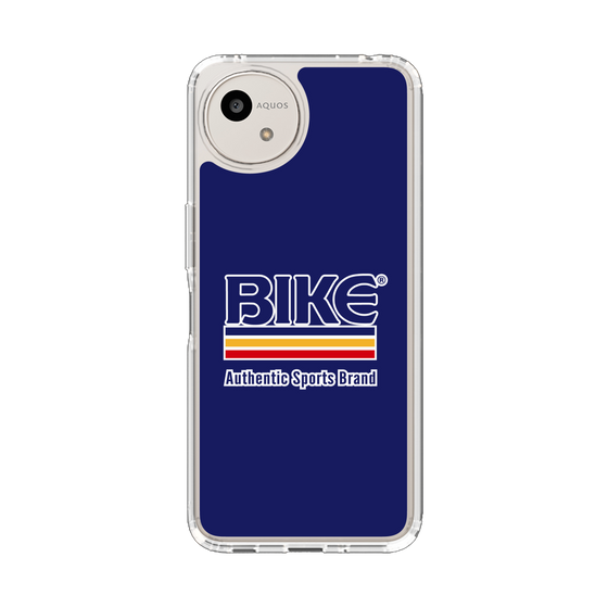 スリムプロテクションケース［ BIKE ATHLETIC - ロゴ - Blue ］