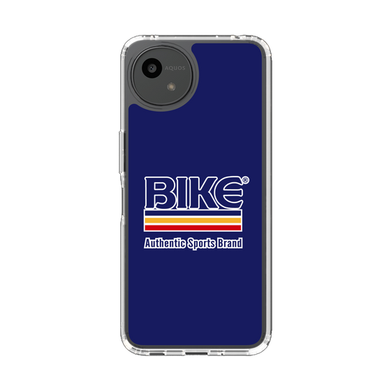 スリムプロテクションケース［ BIKE ATHLETIC - ロゴ - Blue ］