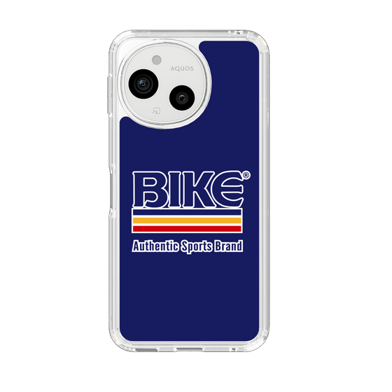 スリムプロテクションケース［ BIKE ATHLETIC - ロゴ - Blue ］