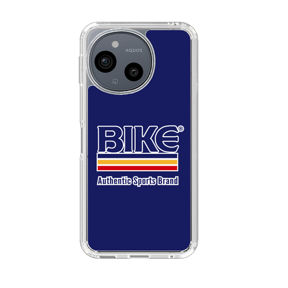 スリムプロテクションケース［ BIKE ATHLETIC - ロゴ - Blue ］
