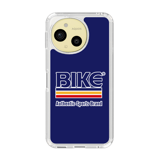スリムプロテクションケース［ BIKE ATHLETIC - ロゴ - Blue ］