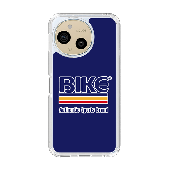 スリムプロテクションケース［ BIKE ATHLETIC - ロゴ - Blue ］