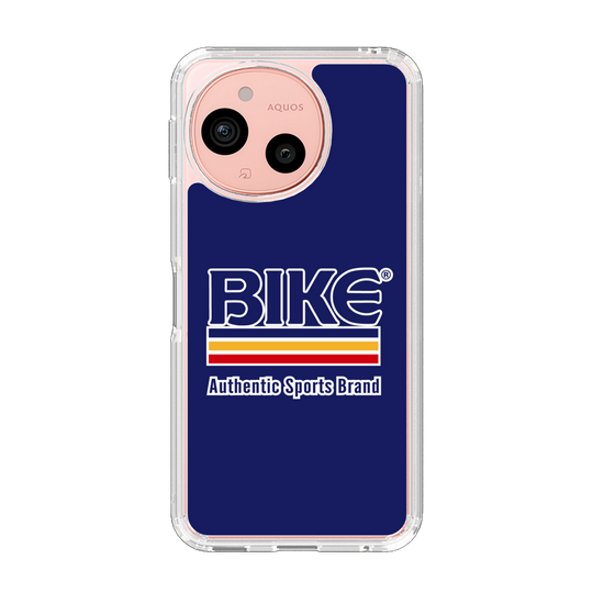 スリムプロテクションケース［ BIKE ATHLETIC - ロゴ - Blue ］