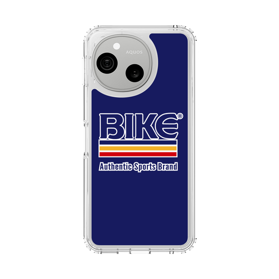 スリムプロテクションケース［ BIKE ATHLETIC - ロゴ - Blue ］