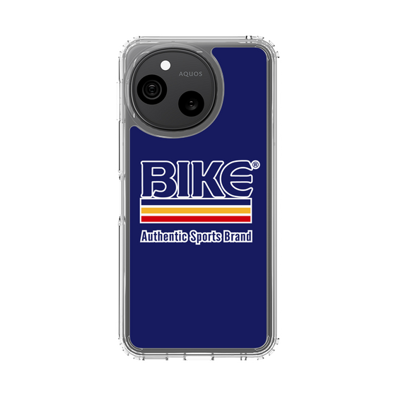 スリムプロテクションケース［ BIKE ATHLETIC - ロゴ - Blue ］