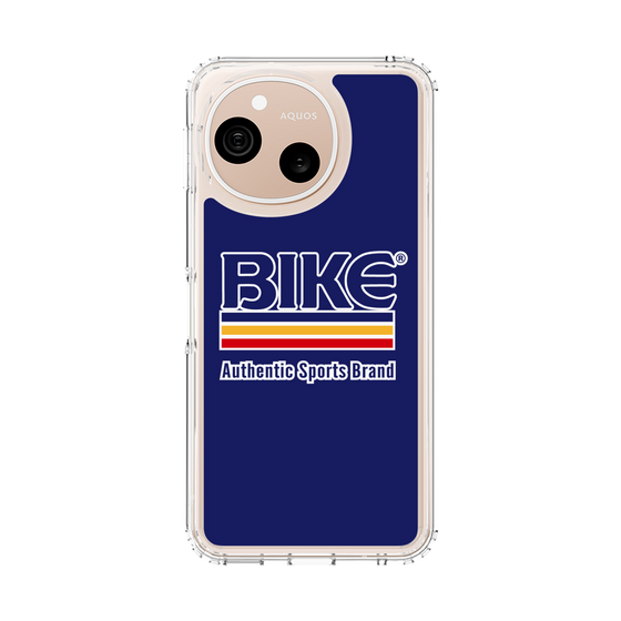 スリムプロテクションケース［ BIKE ATHLETIC - ロゴ - Blue ］