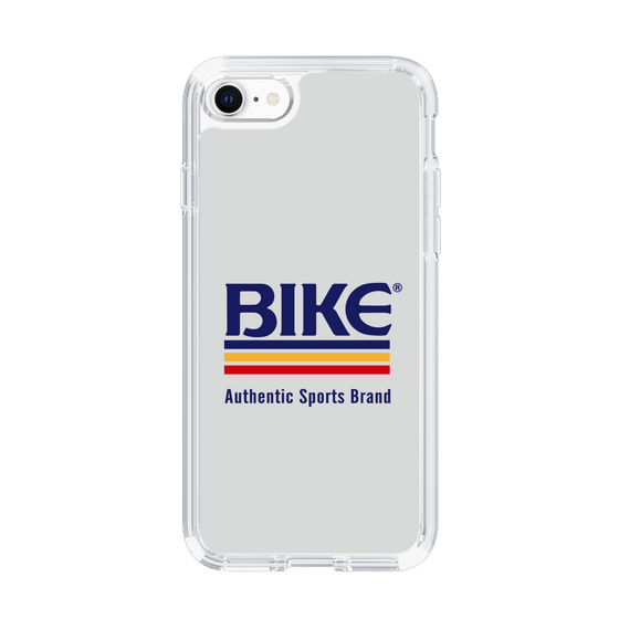 スリムプロテクションケース［ BIKE ATHLETIC -ロゴ - White ］