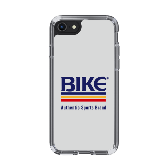 スリムプロテクションケース［ BIKE ATHLETIC -ロゴ - White ］