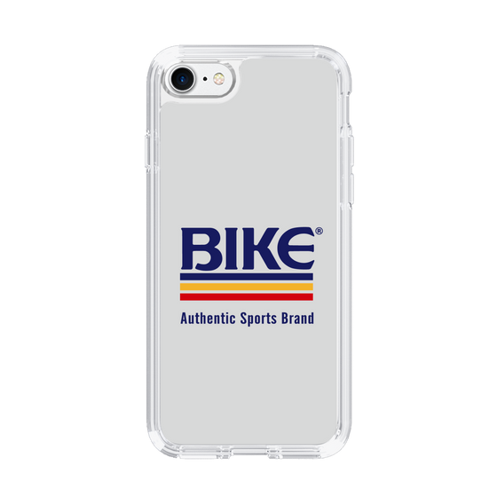 スリムプロテクションケース［ BIKE ATHLETIC -ロゴ - White ］