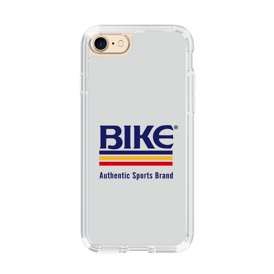 スリムプロテクションケース［ BIKE ATHLETIC -ロゴ - White ］