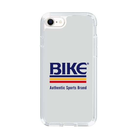 スリムプロテクションケース［ BIKE ATHLETIC -ロゴ - White ］